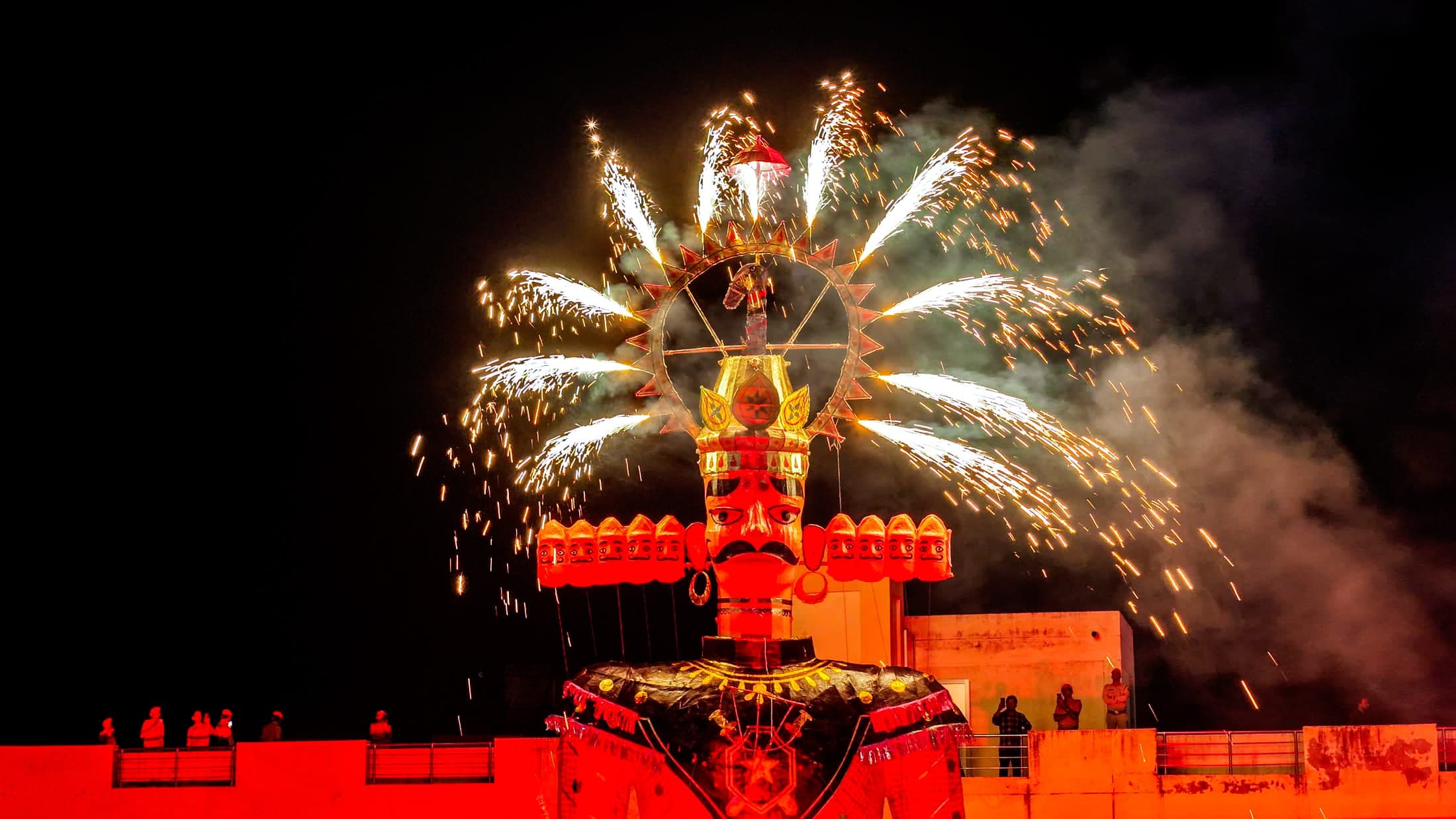 Dussehra fireworks — Ajmer
