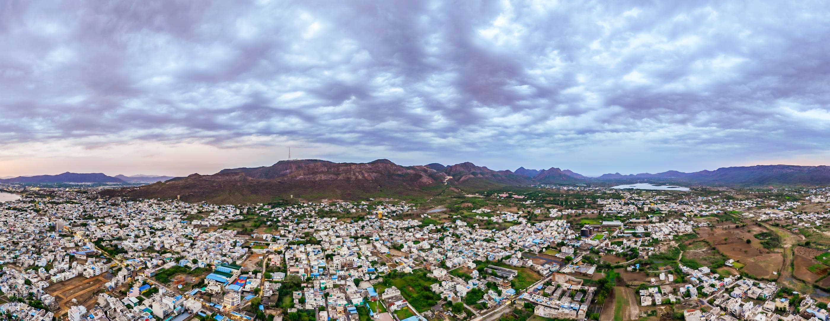 Monsoon dusk — Ajmer