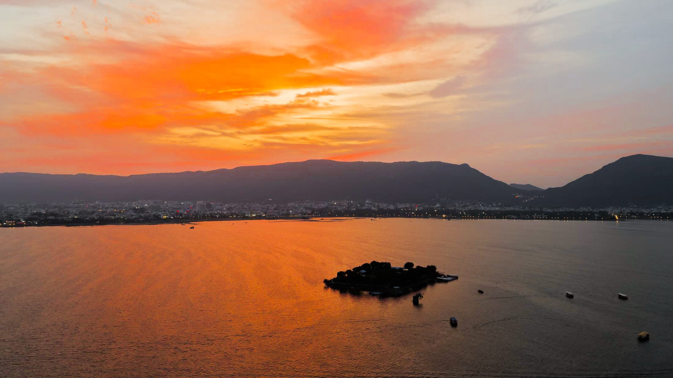 Ana Sagar, evening — Ana Sagar, Ajmer