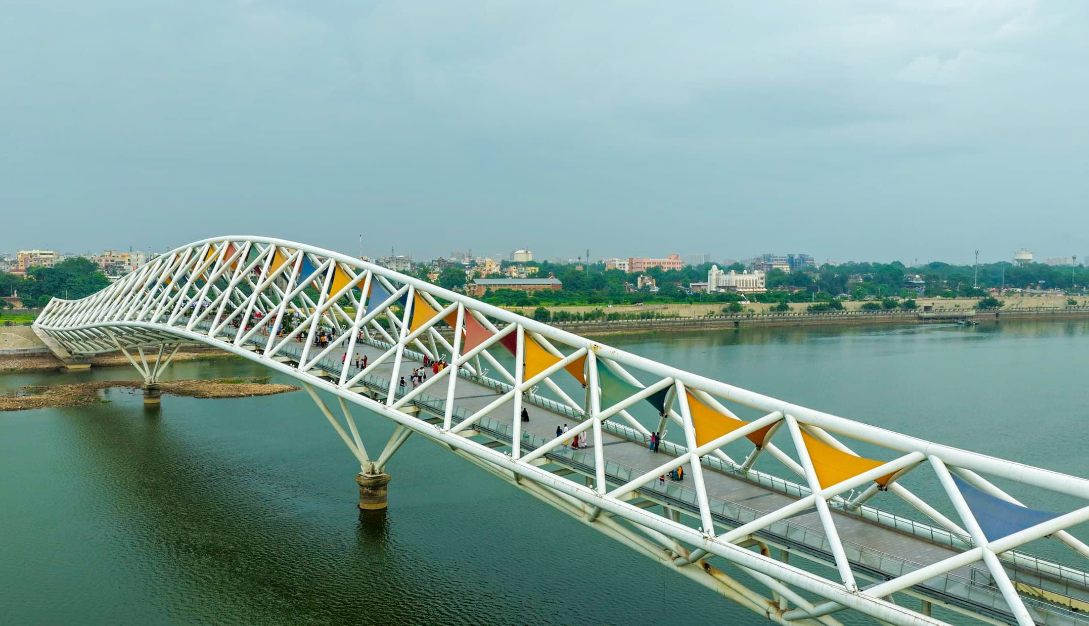 Atal Bridge on the Sabarmati — Ahmedabad