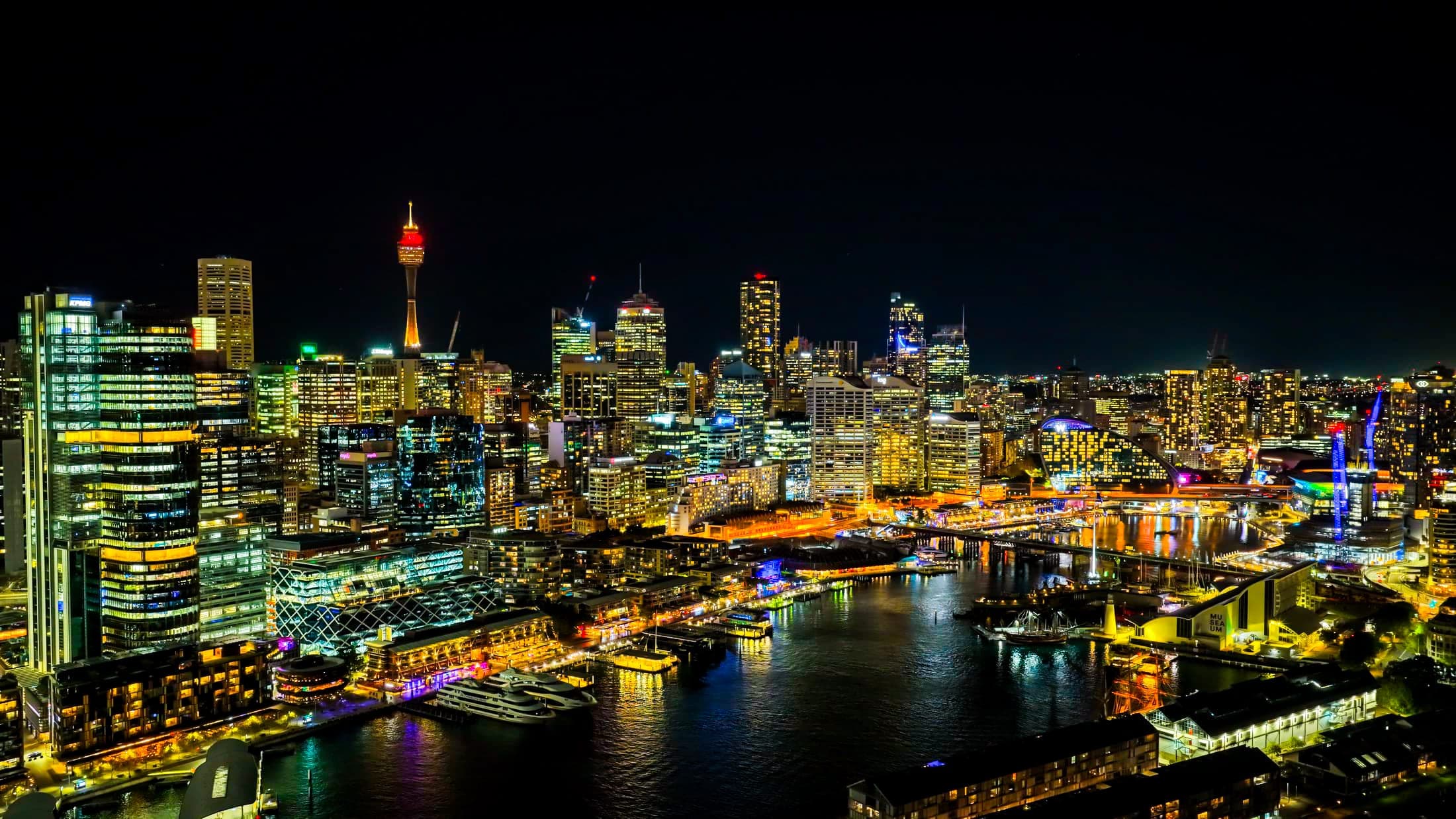 Sydney Harbour from above — Sydney
